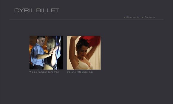 Site de Cyril Billet